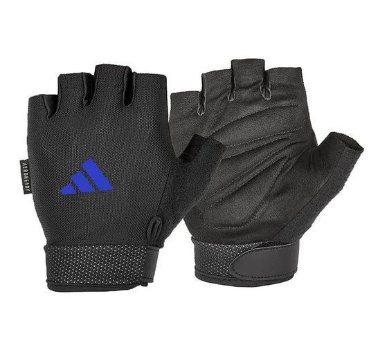 Rękawiczki treningowe Adidas Essential AEROREADY niebieskie
